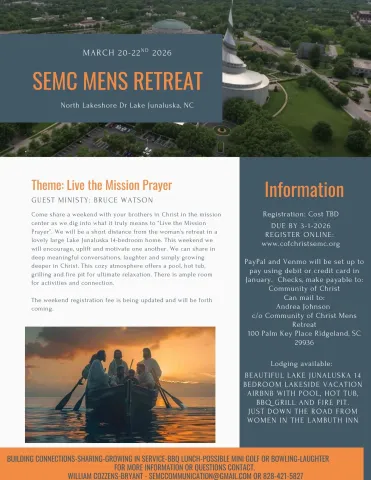 SEMC Men's Retreat 2026